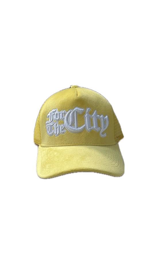 FTC Lemon Velvet Trucker Hat