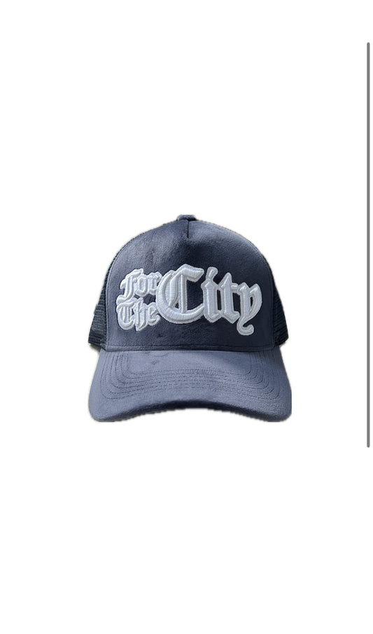 FTC Hoyas Blue Velvet Trucker Hat